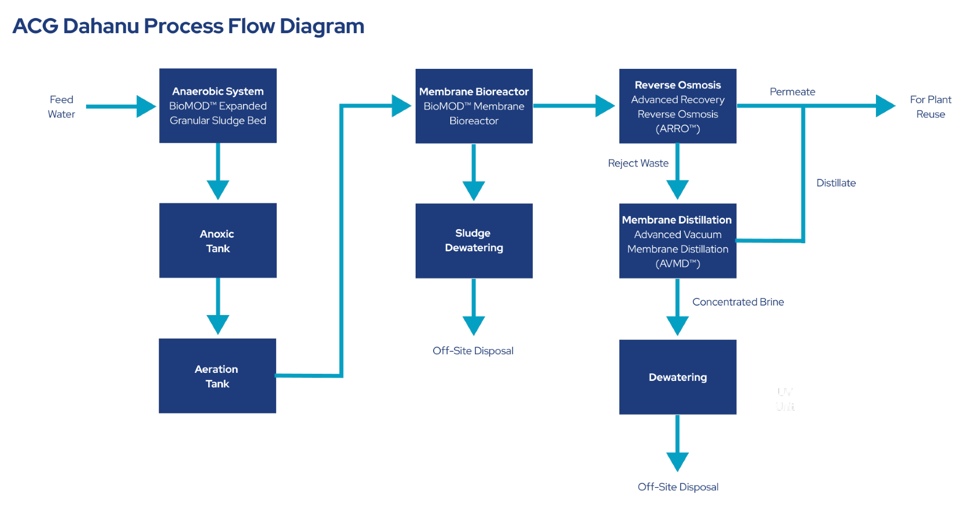 ACG Dahanu Process Flow Diagram